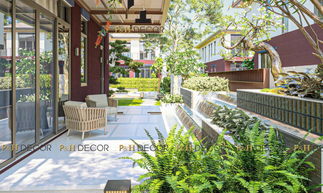 Nội thất nhà phố Park Riverside – 3PN – 220M2